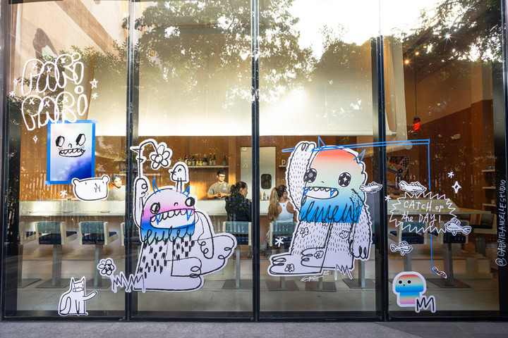 Pari Pari Art Week Collaboration with Artist Gabriella Noëlle