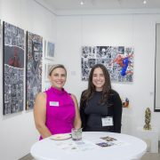 Emily Butler, 2026 CREW Miami President and Kara Olesky CREW Miami Member