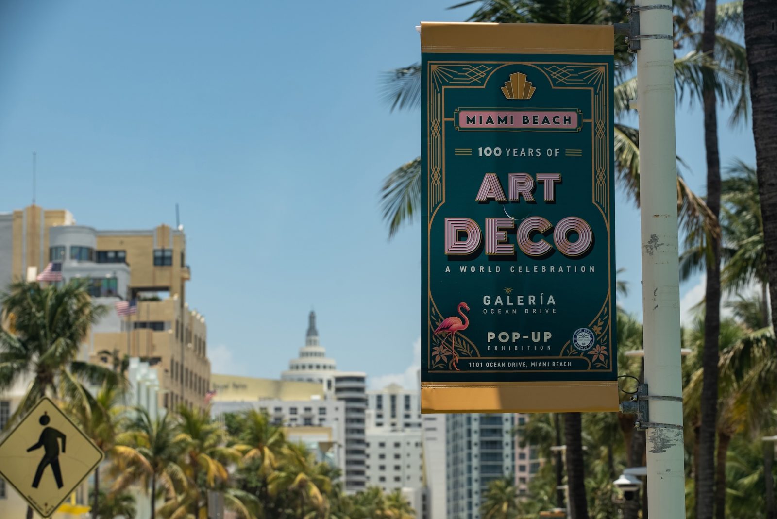 Art Deco Weekend Banner, Miami