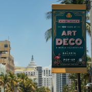 Art Deco Weekend Banner, Miami