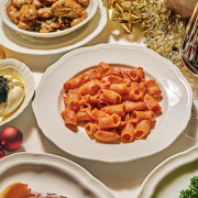 Pasta at Carbone Miami