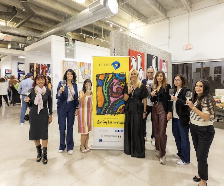 Record Crowds at Lucid Design District for CHROMA 2025 and Federdoc’s Arte & Vino During Miami Art Week
