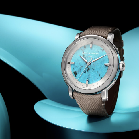 Louis Vuitton Escale at Dubai Watch Week: Ornamental Stone Watches