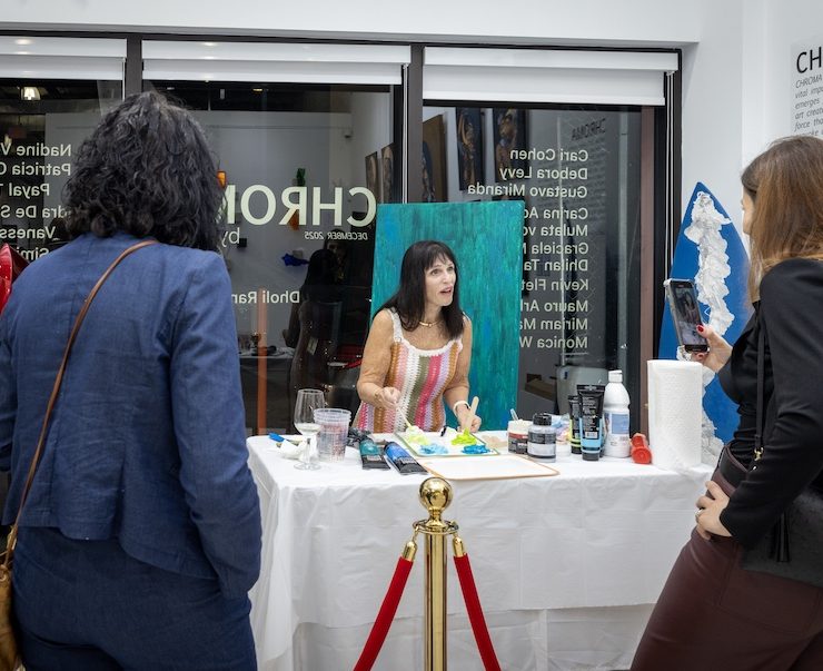 Record Crowds at Lucid Design District for CHROMA 2025 and Federdoc’s Arte & Vino During Miami Art Week