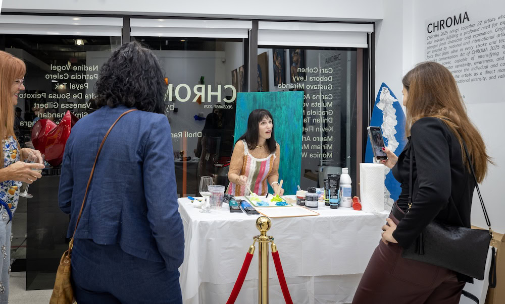 Record Crowds at Lucid Design District for CHROMA 2025 and Federdoc’s Arte & Vino During Miami Art Week