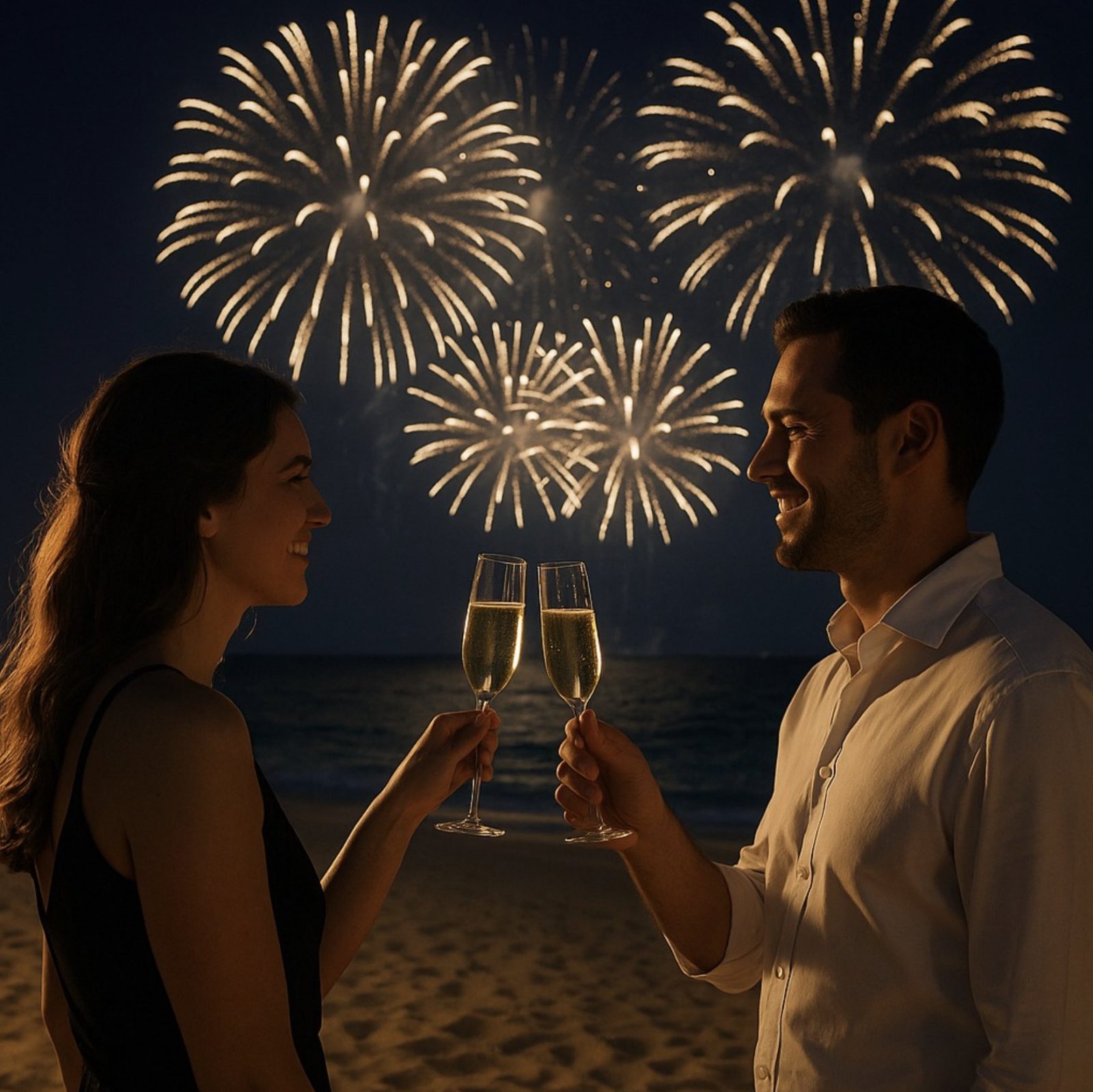 NYE Fireworks at Amrit Ocean Resort