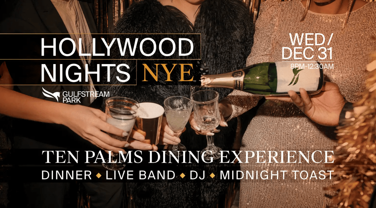 Hollywood Nights NYE at Gulfstream Park
