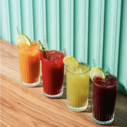 A selection of Worthwyld Mocktails