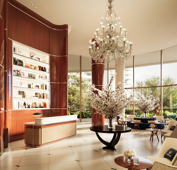 Cipriani Residences Miami Lobby