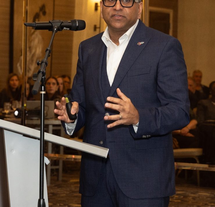 7 saif ishoof lab22c founder speaks at crew miami s economic forecast jan 2026 1