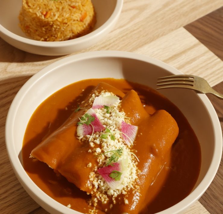 Delicious dishes at Jajaja Mexicana