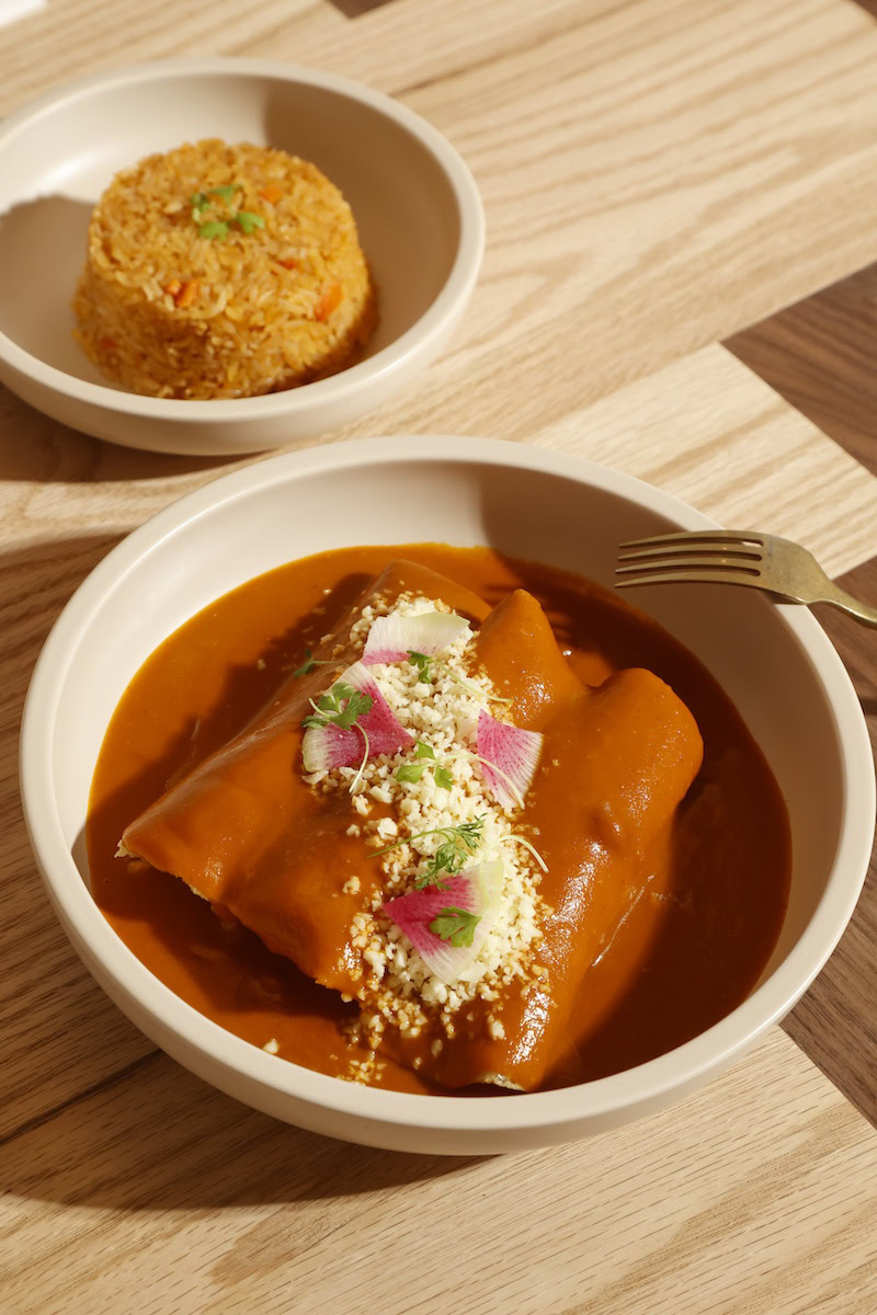 Delicious dishes at Jajaja Mexicana
