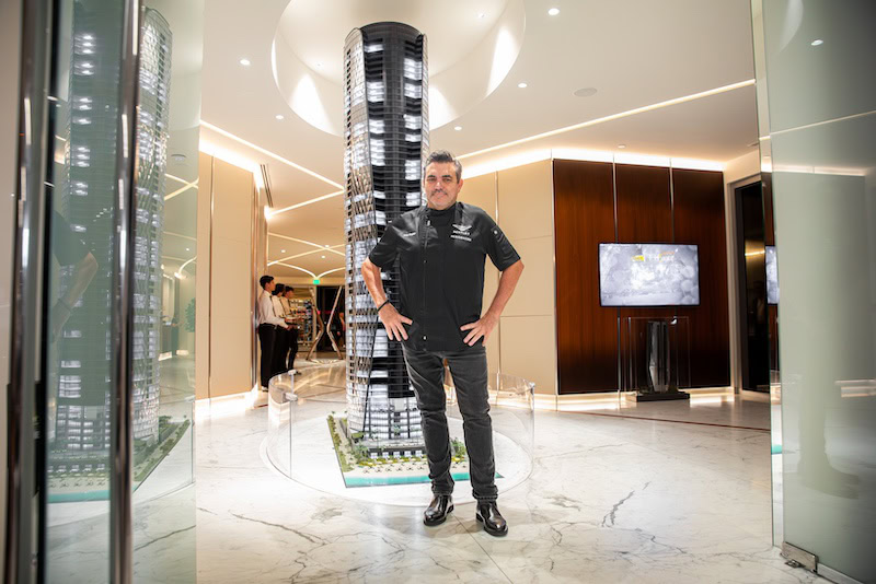 bentley residences scale model with chef todd english2zgghiw