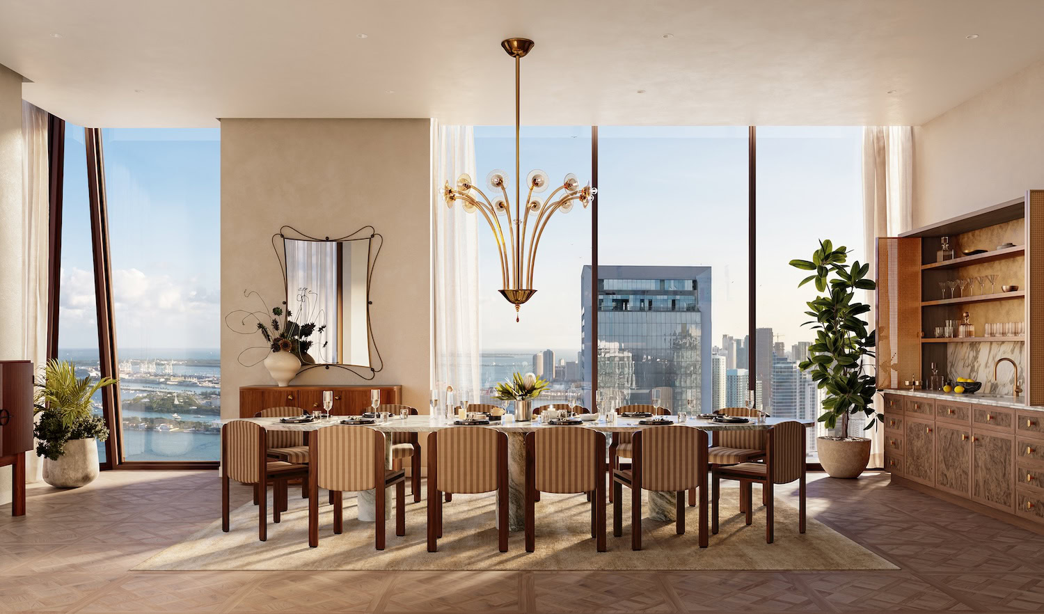 Villa Miami’s Three-Story Penthouse in the Sky