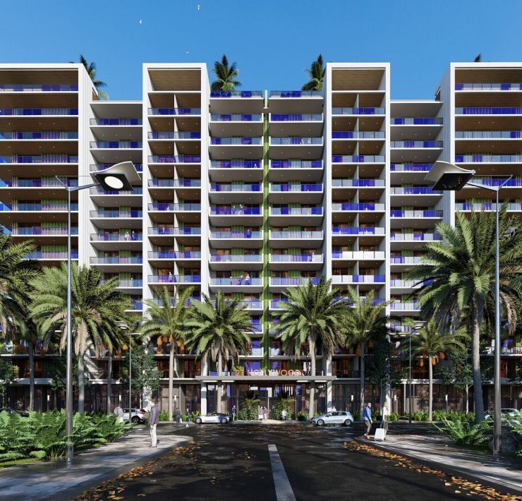 21 Hollywood exterior artist rendition