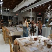 Holiday Ceramic Candleholder Workshop at Canush Miami