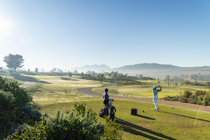 golf at hazendal wine estate cape winelands