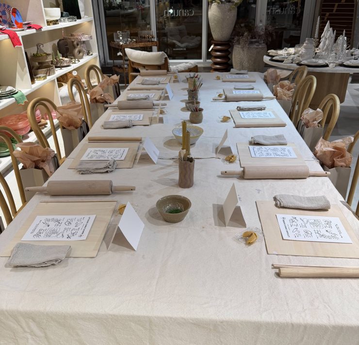 Holiday Ceramic Candleholder Workshop at Canush Miami