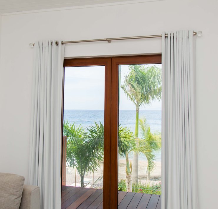 Window treatments courtesy of Shades & Design Studio