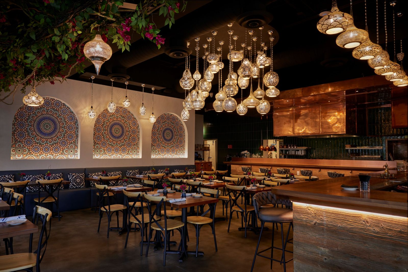 Inside Sufrat Mediterranean Grill