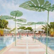 Valentine’s Day 2026 Romantic Retreats. The pool at the goodtime hotel.