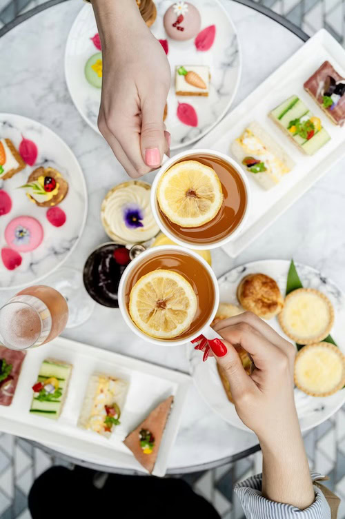 Valentine’s Day 2026 Romantic Retreats. Afternoon tea at the ritz carlton chicago