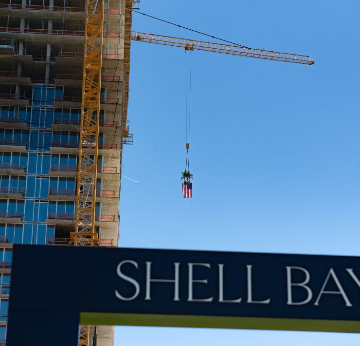 05 the residences at shell bay topping out celebration 476