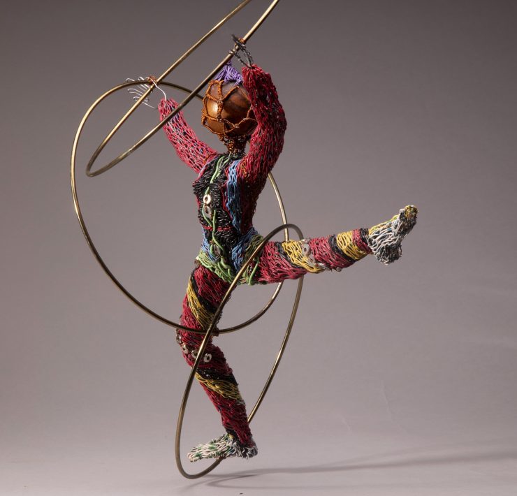 artavita trapped dancer by fay wood sculpture 12 x 18 x 11ehmvonc