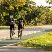 bikers crandon park key biscayne provided by the greater miami convention visitors bureau www.miamiandmiamibeach.com