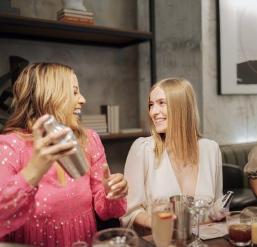 galentines day cocktail class