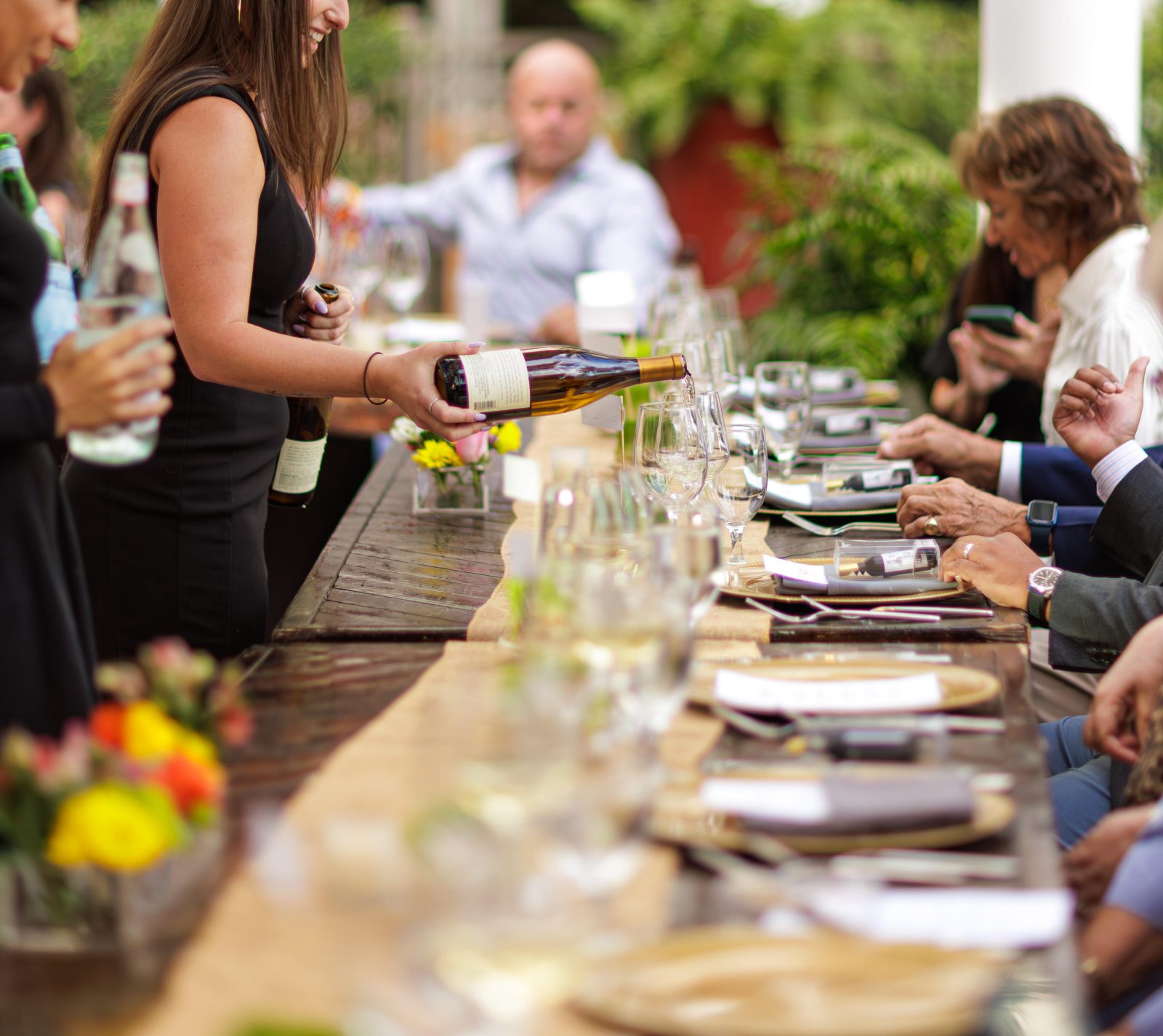 hilton wpb wine dinner series