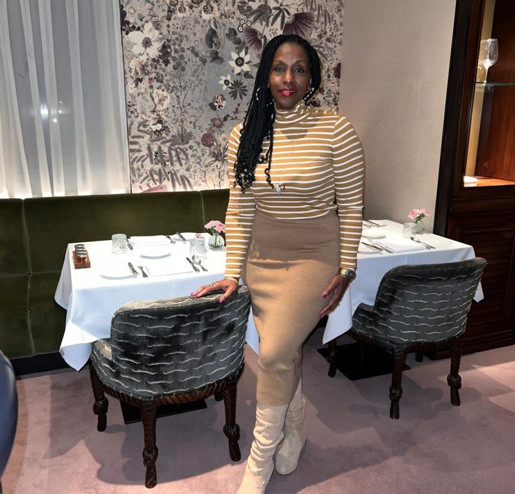 lahoma scarlette at francatelli st. johnss hotel and clubs finedining retaurant. photo courtesy of lahoma scarlette
