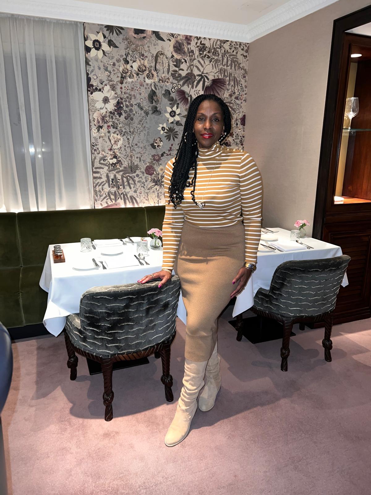 lahoma scarlette at francatelli st. johnss hotel and clubs finedining retaurant. photo courtesy of lahoma scarlette