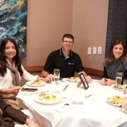 Luxury Guide hosts a Designers Lunch & Learn Event at Fleming's Steakhouse on Las Olas Boulevard, Ft. Lauderdale.