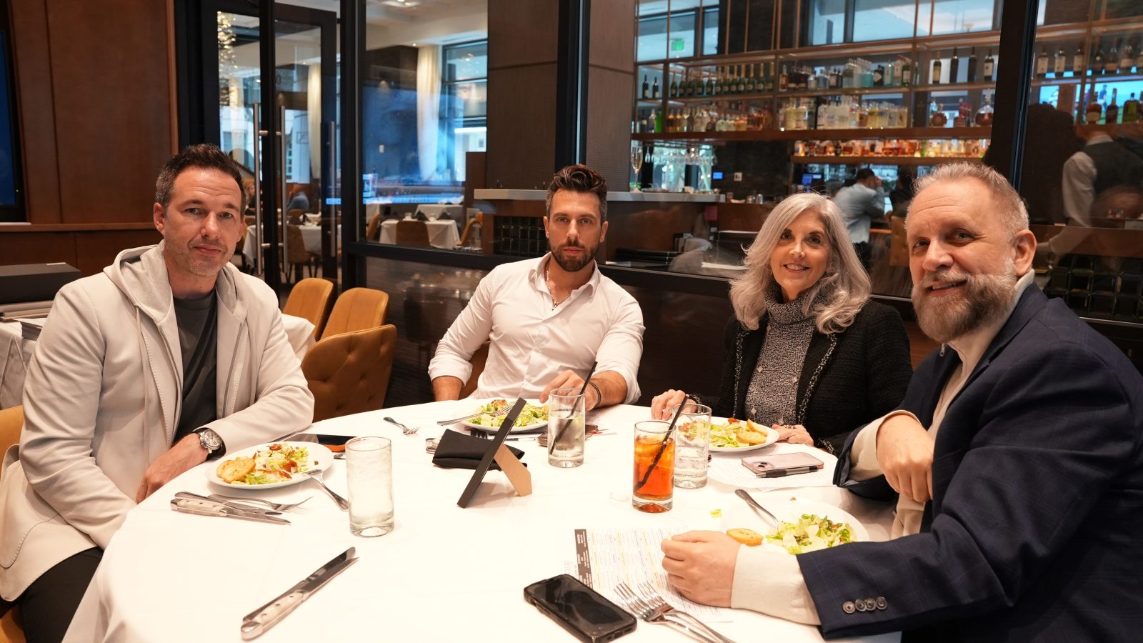 Luxury Guide hosts a Designers Lunch & Learn Event at Fleming's Steakhouse on Las Olas Boulevard, Ft. Lauderdale.