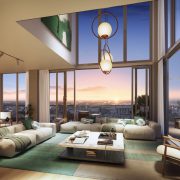 res ph living terrace open view nighttime