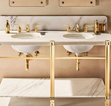 waterworks vanity and faucets