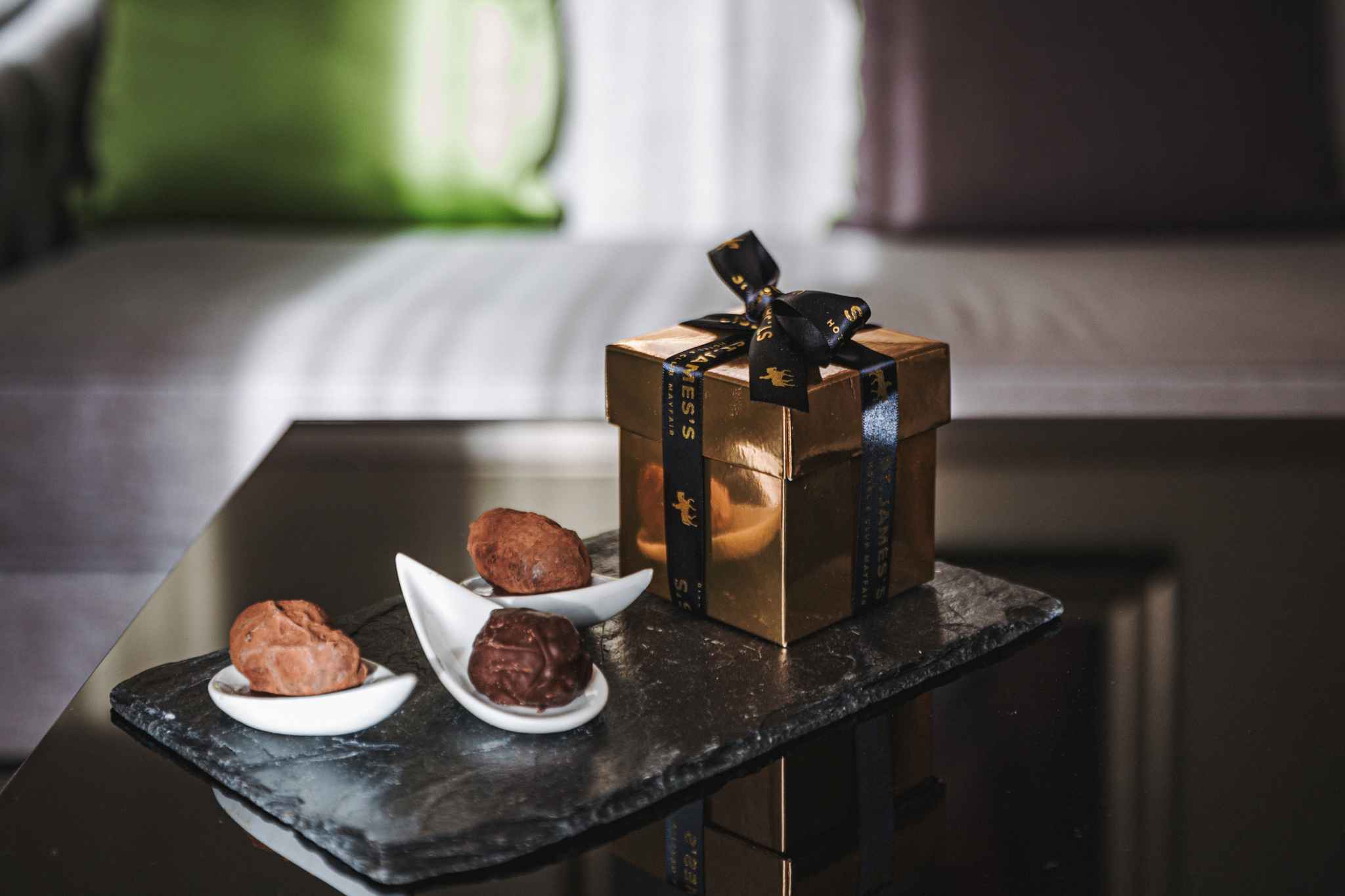 welcome amenity 2 guests receive a welcome amenity waiting in their room. photo courtesy of st. jamess hotel and club 11zon