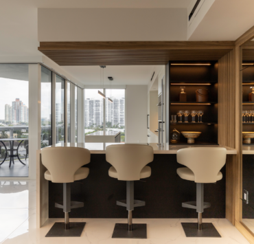 appenin ocean iii mirror panel and bar