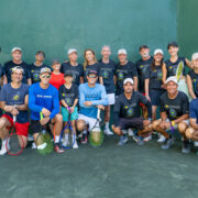 continuum tennis fundraiser 2026 group shot
