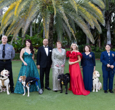 doug dupell and harrison laura person and lt. dan david webb faye okert and sgt. bo dr. robin ganzert terry galgano and donald alaina whitaker and k9 ultra