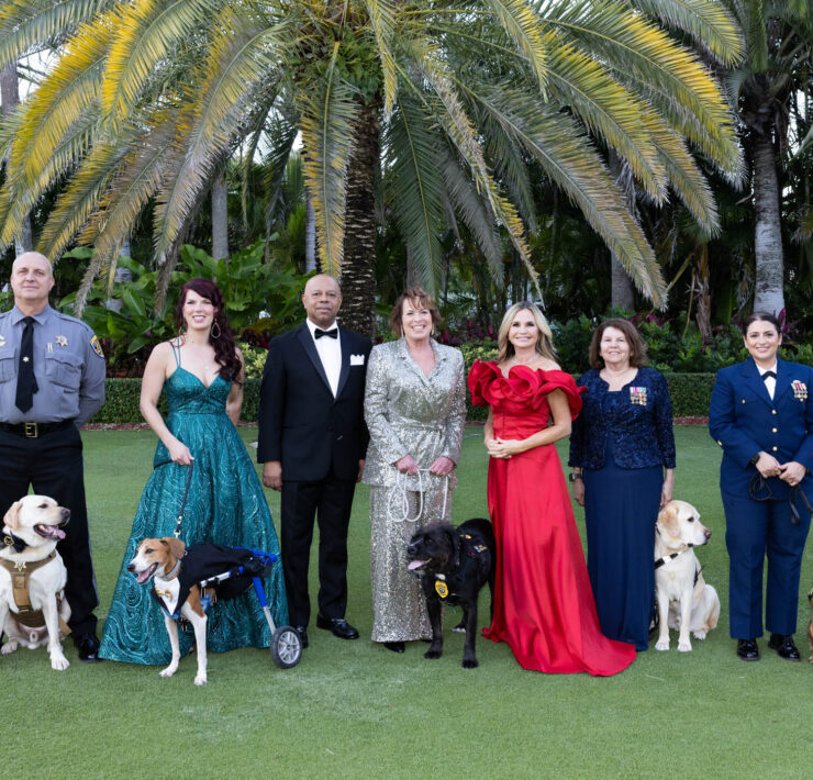 doug dupell and harrison laura person and lt. dan david webb faye okert and sgt. bo dr. robin ganzert terry galgano and donald alaina whitaker and k9 ultra