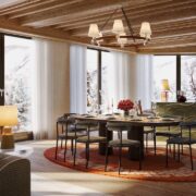 mountain homes kitchen and dining