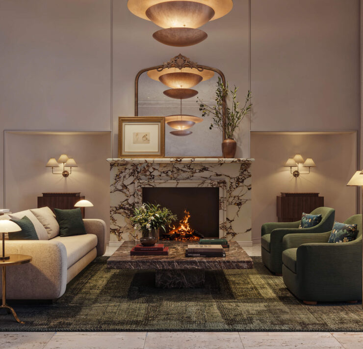 pendry residences nashville condo lobby credit binyan studios