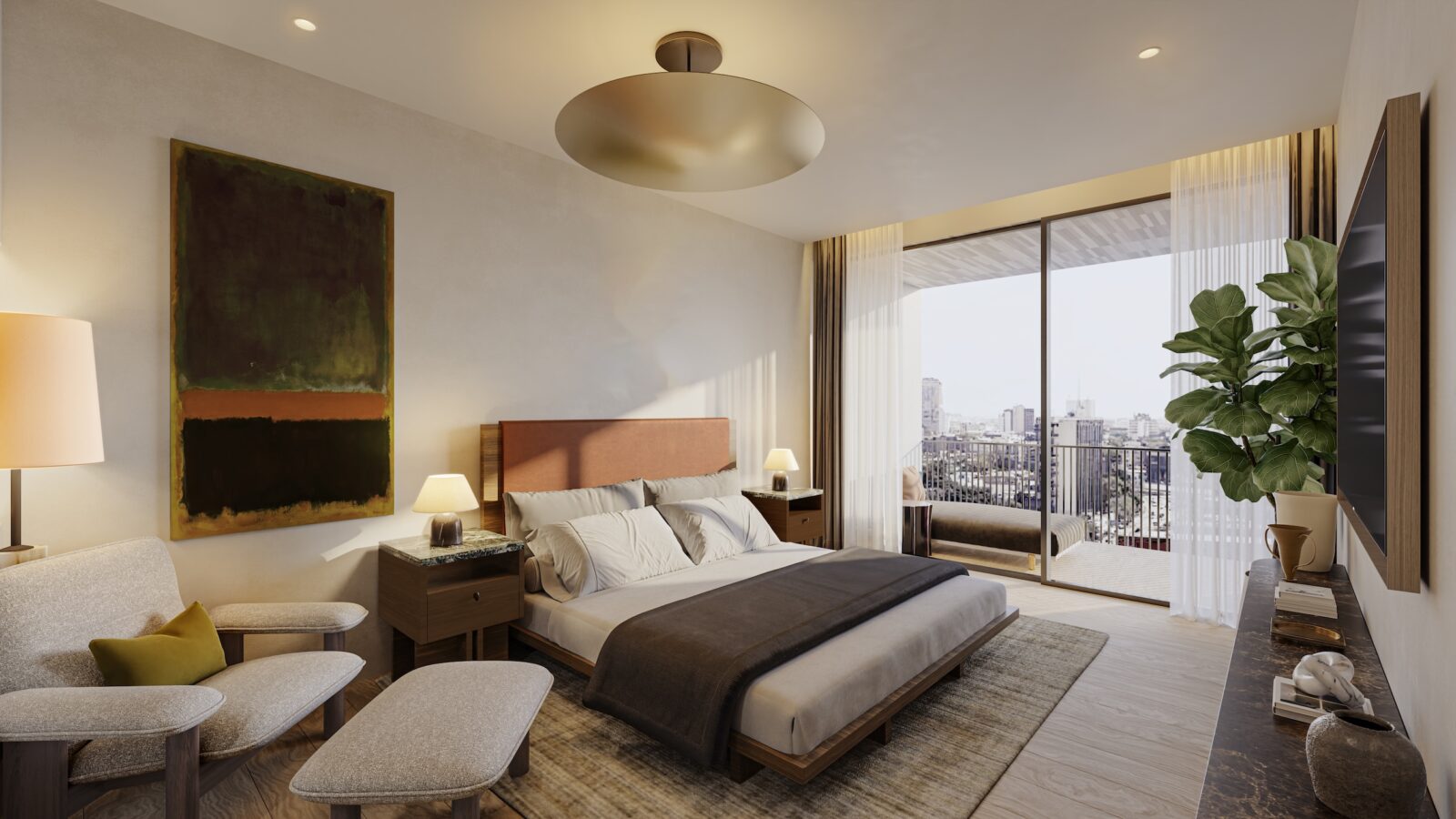 public pmx residential renderings cmdx bedroom view 5