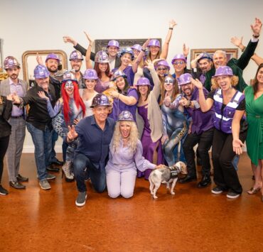 tanya lynn heller founder of purrr with volunteers and staff