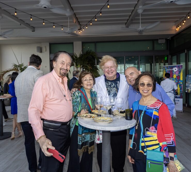 15 guests on amara at paraiso terrace for federdoc event