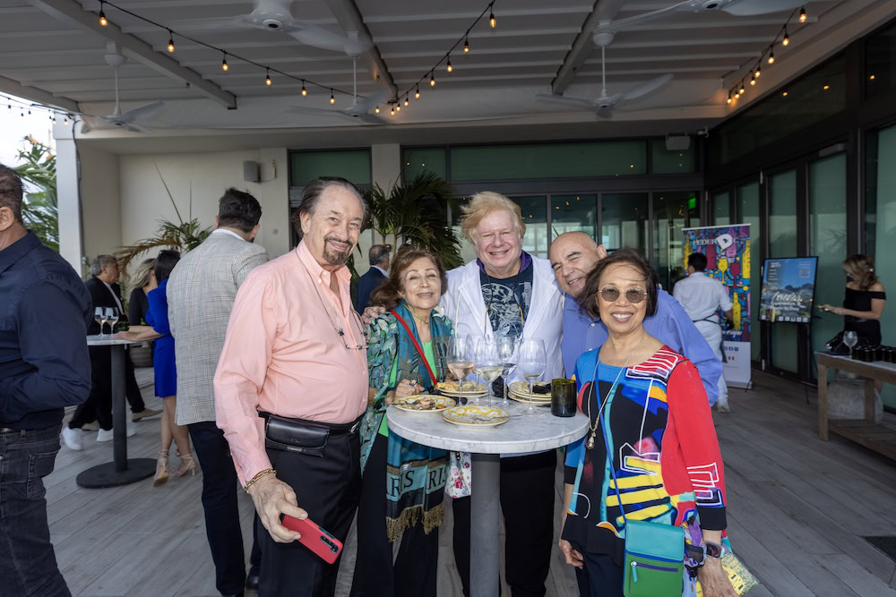 15 guests on amara at paraiso terrace for federdoc event