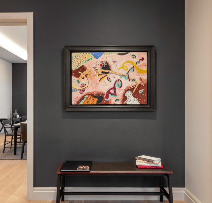 Luxury $12M pre-war penthouse at 720 West End Avenue on Manhattan’s Upper West Side featuring Boffi interiors, Hudson River views, and expansive contemporary living spaces.