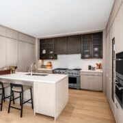 Luxury $12M pre-war penthouse at 720 West End Avenue on Manhattan’s Upper West Side featuring Boffi interiors, Hudson River views, and expansive contemporary living spaces.